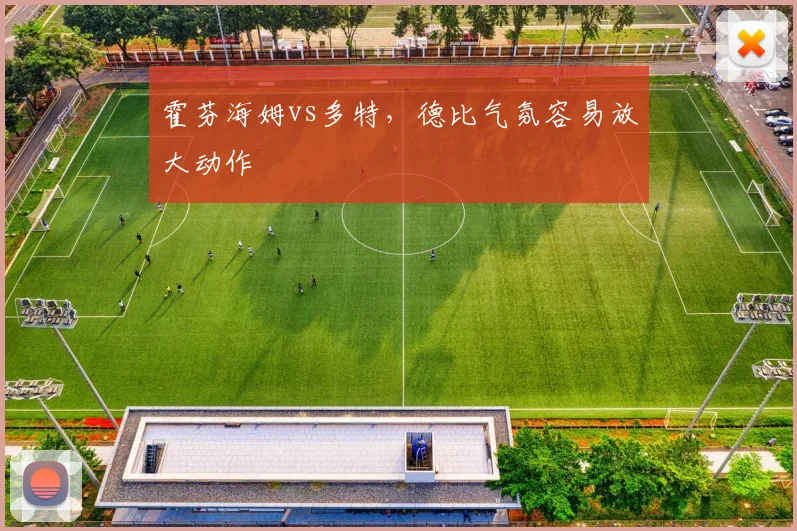 霍芬海姆vs多特，德比气氛容易放大动作